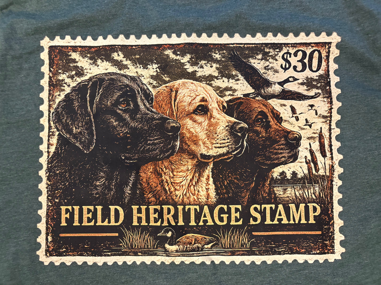 Lab Stamp Series - Canvas Tee